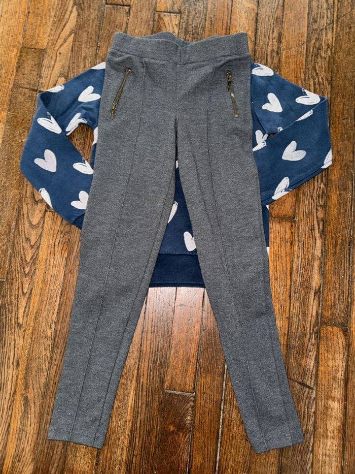 Sweat cars et legging okaidi 8 ans - photo numéro 3