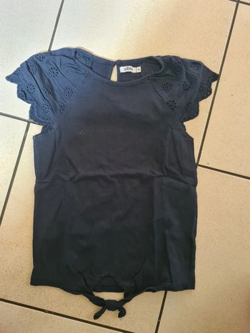 Tee shirt gemo 8 ans bleu marine