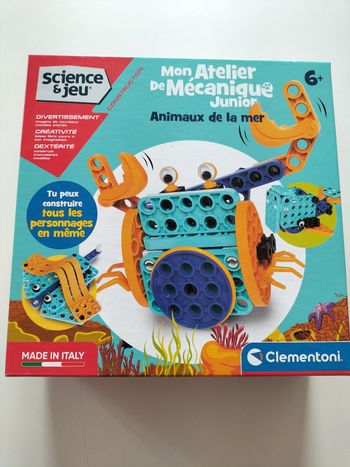 Jeu de construction autour de la mer