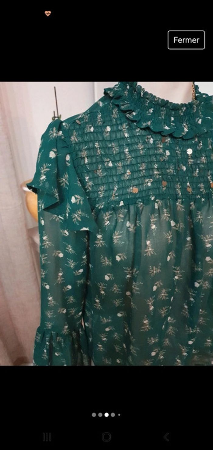 Blouse vaporeuse 💚 - photo numéro 3