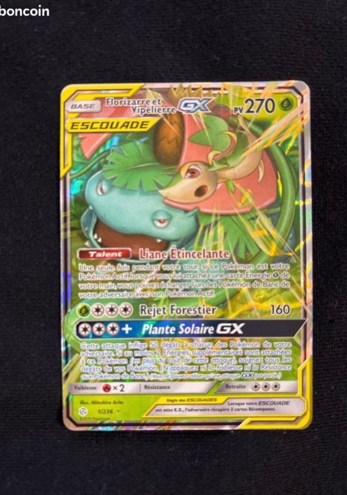 Carte Pokémon Florizzare et Vipeliére - photo numéro 2