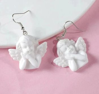 boucles d'oreilles anges
