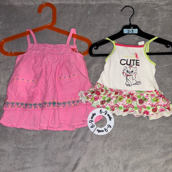 Lot haut débardeur bébé fille 6 mois