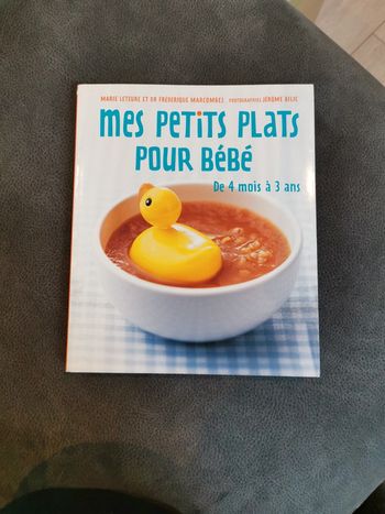 Mes petits plats pour bébé