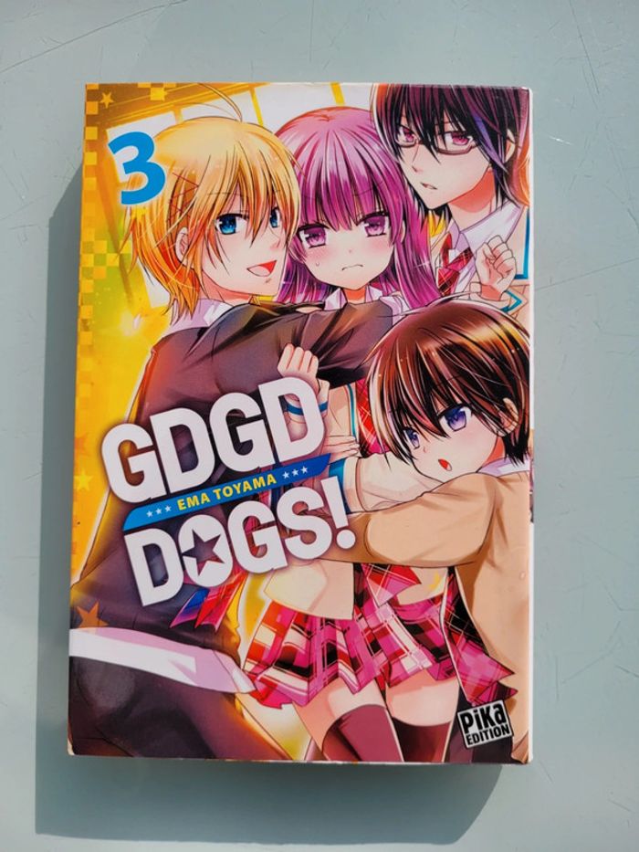 Manga GDGD Dogs! Tomes 1, 2 et 3 🌟 Ema Toyama, Pika Édition - photo numéro 5