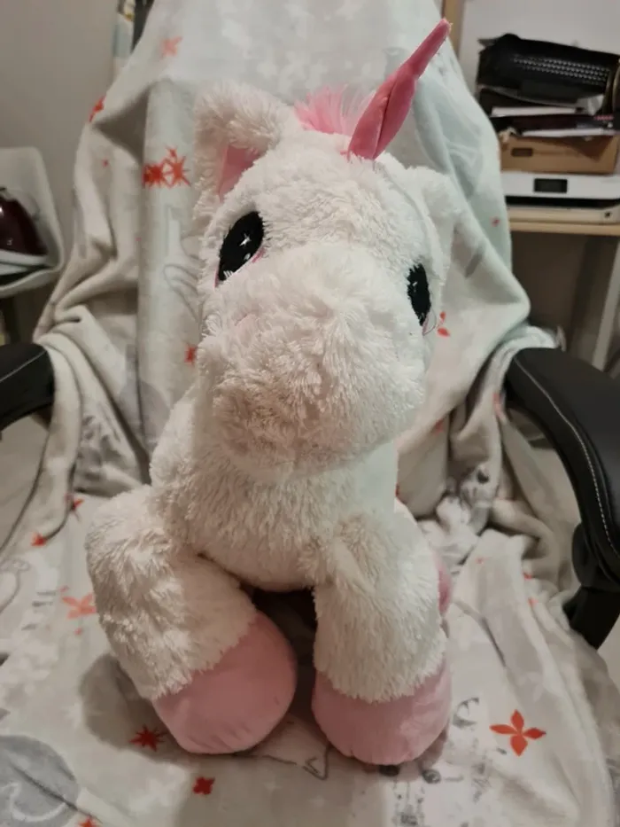 Peluche licorne 60 cm
