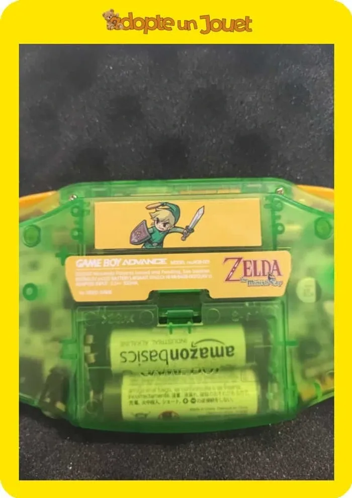 GameBoy Advance custom écran IPS - coque Zelda UV - photo numéro 6