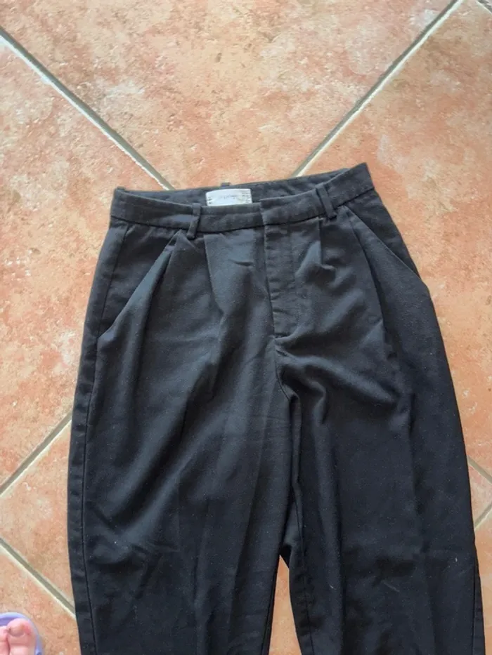 Pantalon noir mango - photo numéro 3