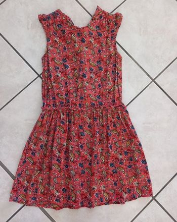 Robe manches courtes fille12 ans