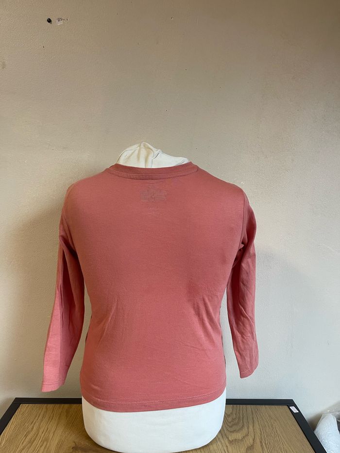 T shirt ML fille taille 104/110 - photo numéro 3