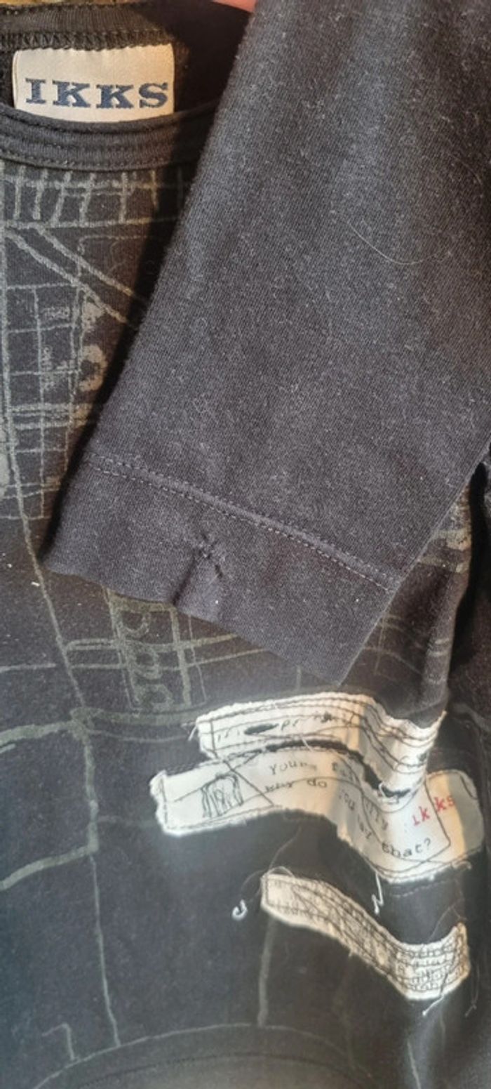 T shirt manche longue IKKS 8 ans - photo numéro 4