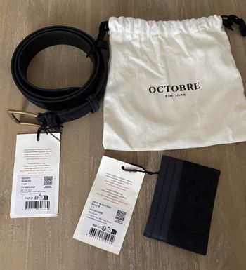 CEINTURE PORTE CARTE OCTOBRE EDITIONS