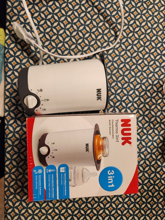 Chauffe biberon Nuk 3 en 1 - photo numéro 2