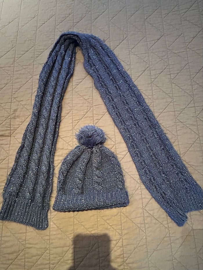 Ensemble bonnet + écharpe fille - photo numéro 4