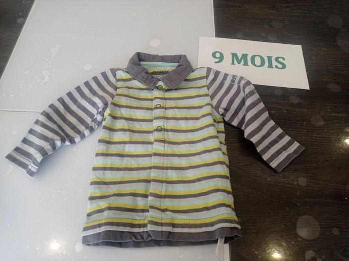 Sous pull manche longue 9 mois