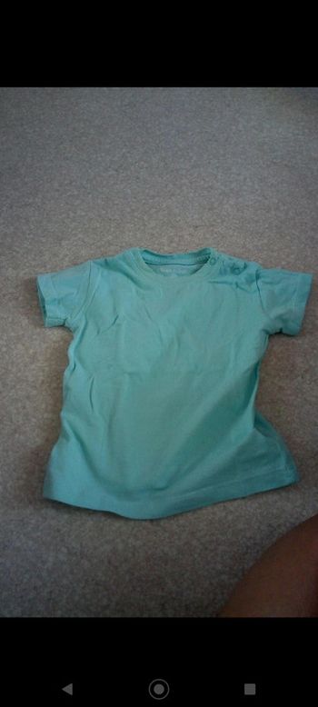 Tee-shirt turquoise