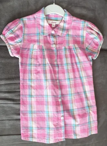 Chemisier rose 8 ans