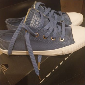 Converse neuves bleu ctas  dainty ox dans sa boîte Pointure 37