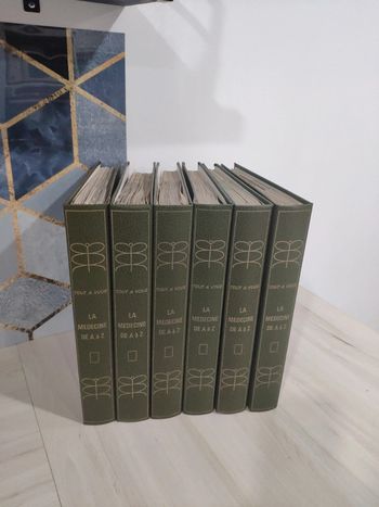 Lot 6 tomes La médecine de A à Z tout à vous encyclopédie médicale
