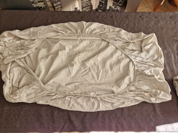 drap housse avec alése Bisoo 