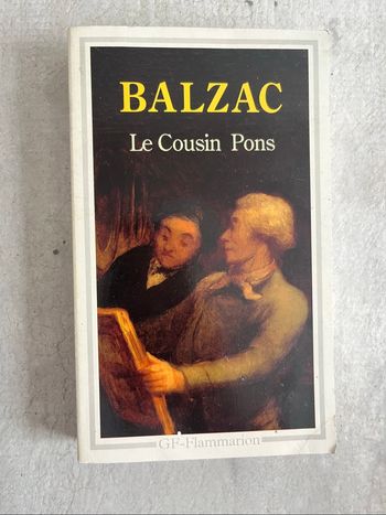 Le Cousin Pons de Balzac