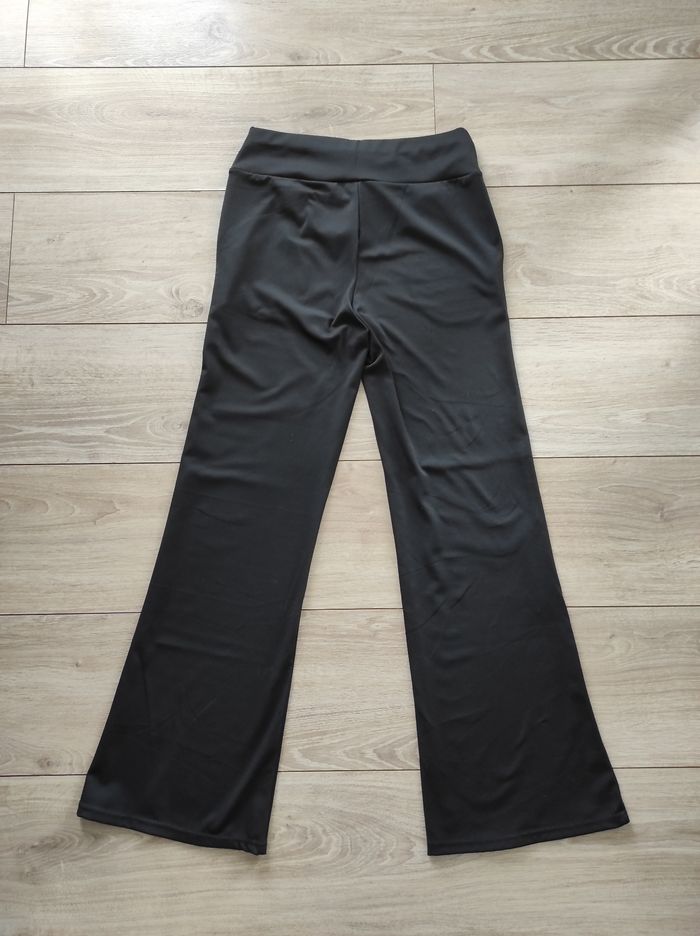 Pantalon évasé noir - photo numéro 3