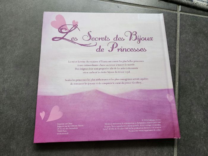 Livre  Les secrets des bijoux de princesses - photo numéro 5