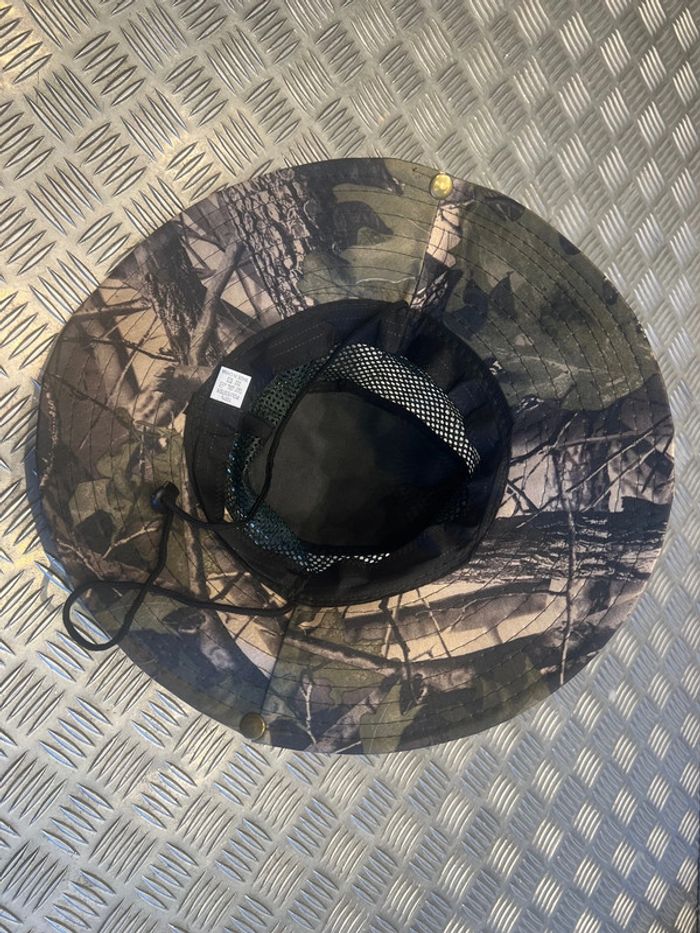 Chapeau camouflage maille respirante chasse peche randonnée jungle camping militaire - photo numéro 3
