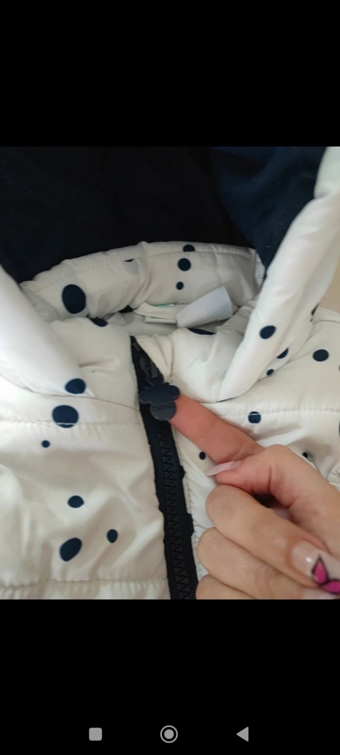 🌸doudoune sans manches 9 mois Disney - photo numéro 5