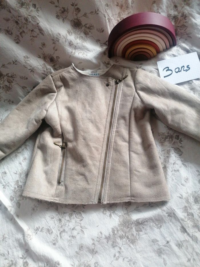 Veste peau retournée 36 mois cocoon