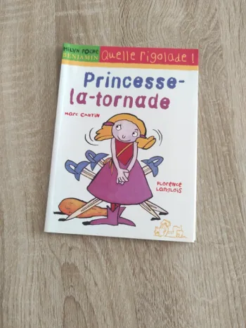 Livre princesse la tornade