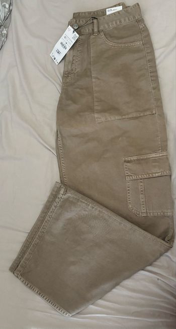 Cargo Zara beige taille 40