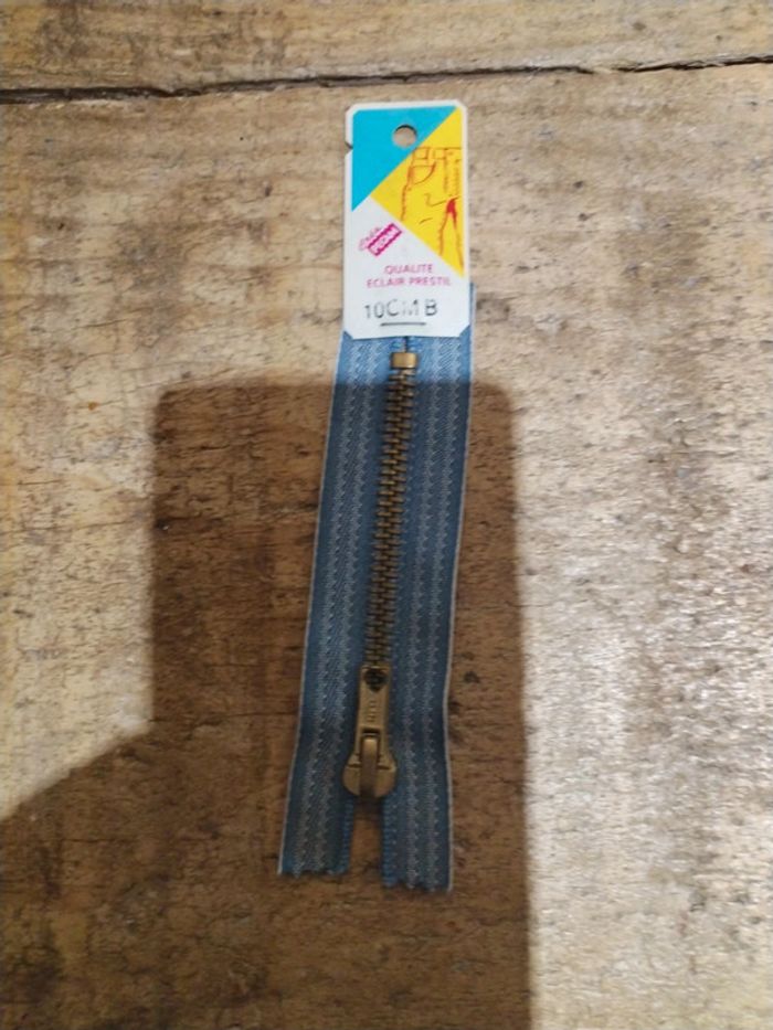 Fermeture zippée