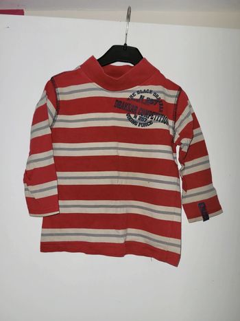 Tee-shirt manche longue garçon 3 ans