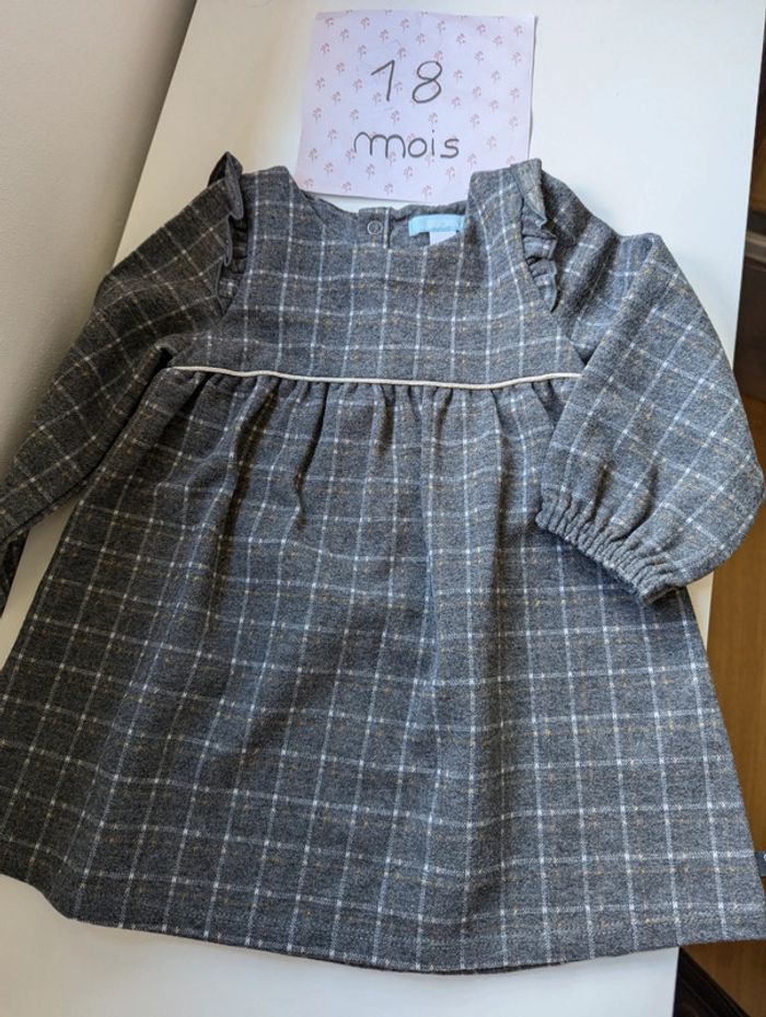 Robe à carreaux 18 mois