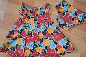 Robe fleurie + culotte