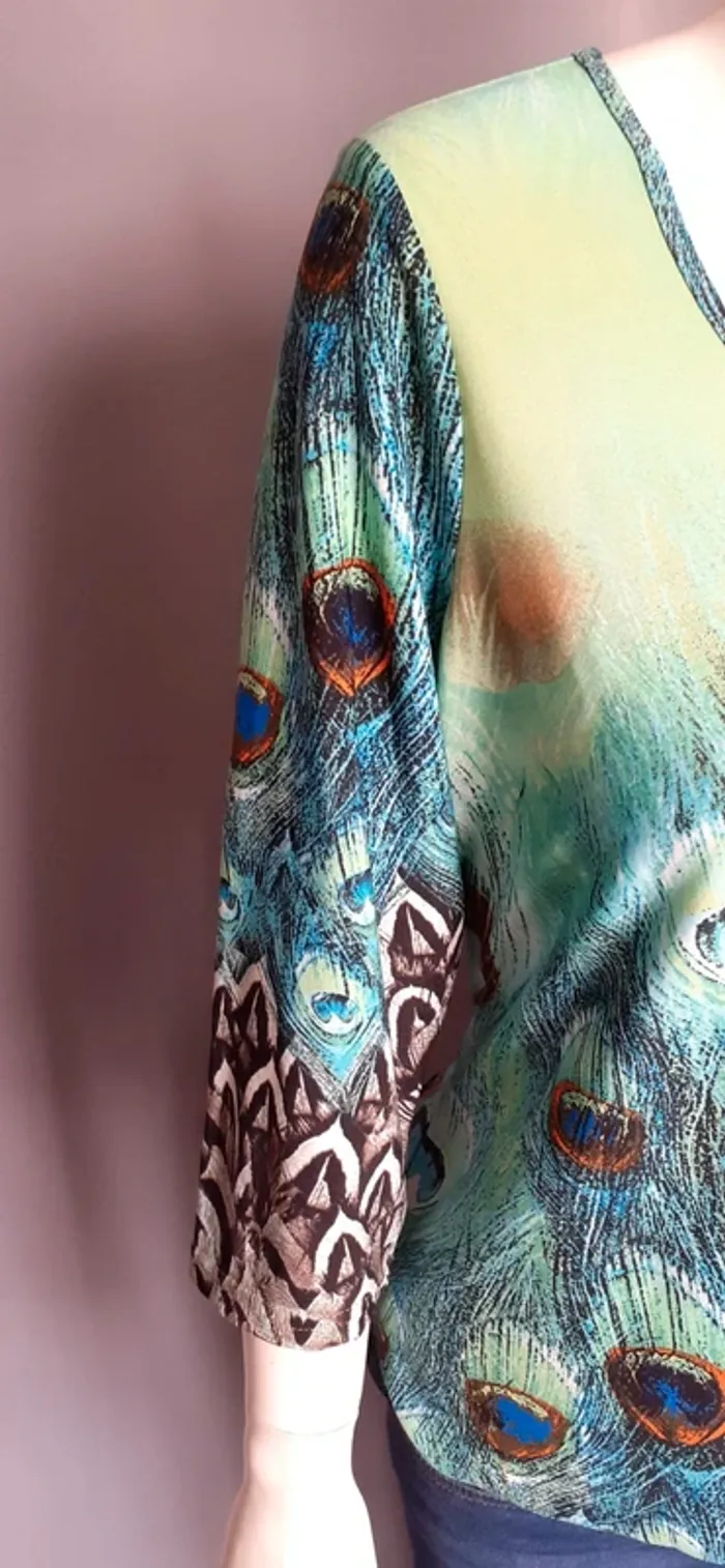 Jolie tunique colorée - photo numéro 3