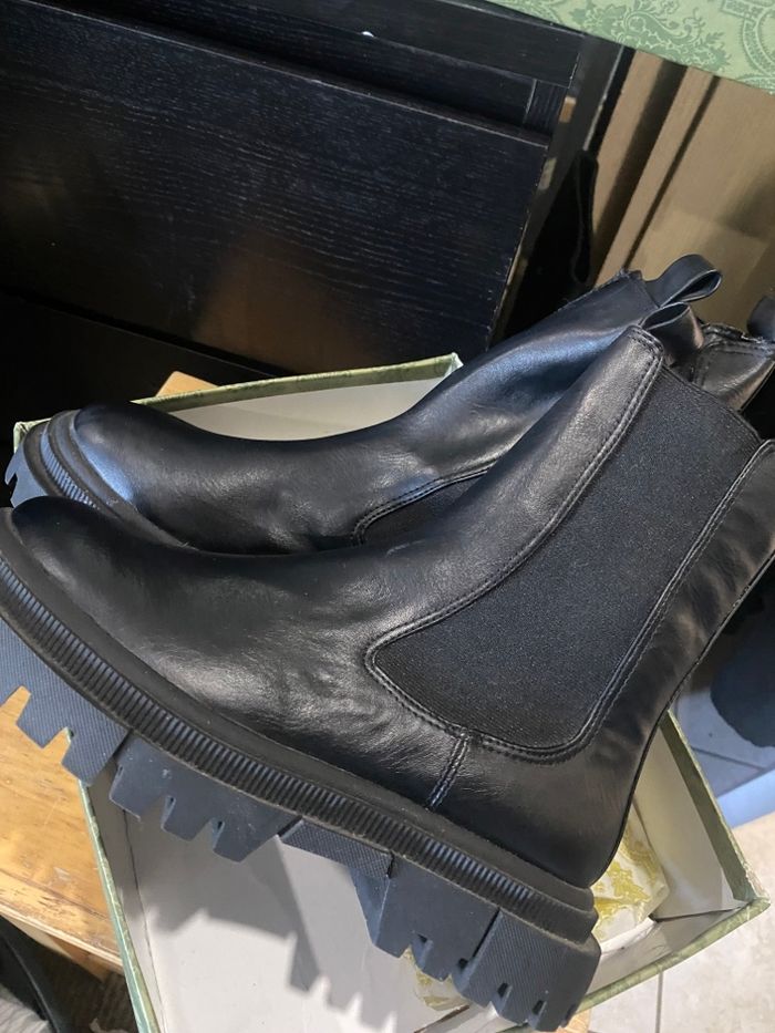 bottines noires Bershka - photo numéro 2