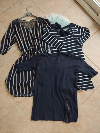 🎈 lot marine robes tunique 38 40