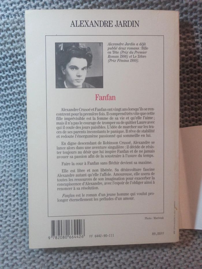 Alexandre Jardin - Fanfan - photo numéro 2