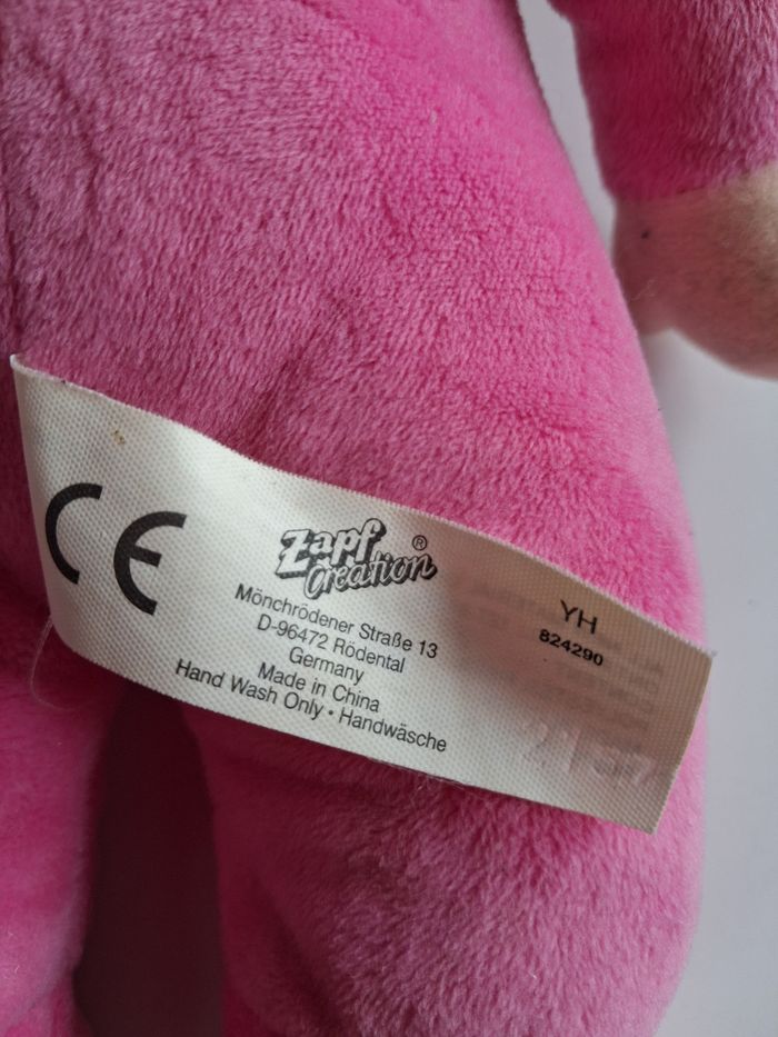 Bébé Baby Born Zaft création rose 30 cm mou sauf la tête - photo numéro 3