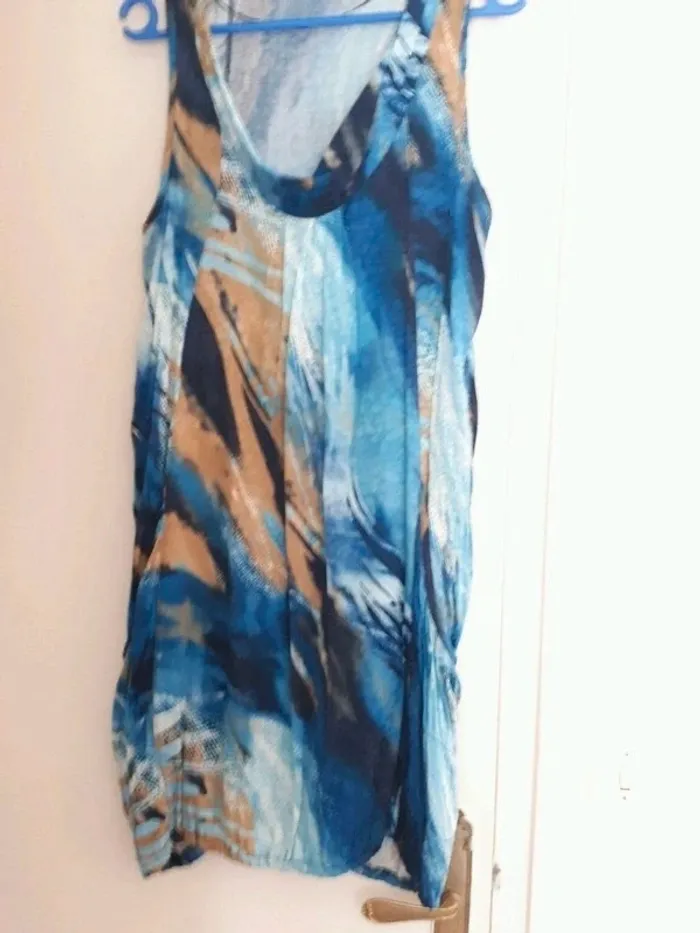 Robe boule multicolore 44