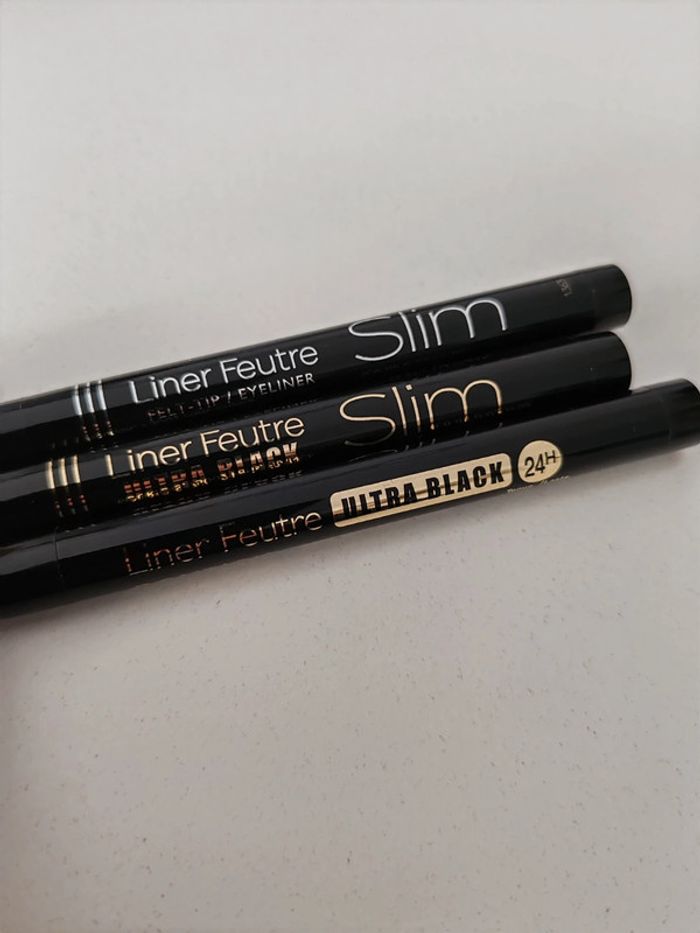 Lot 3 feutres liner bourjois - photo numéro 2