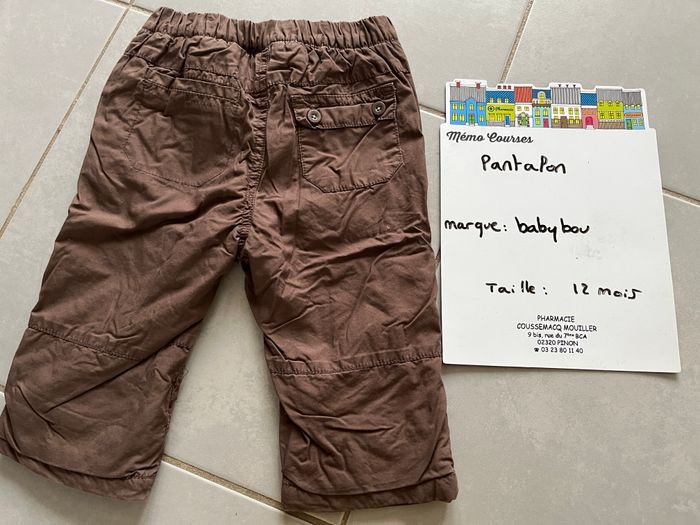 Pantalon garçon 12 mois - photo numéro 2