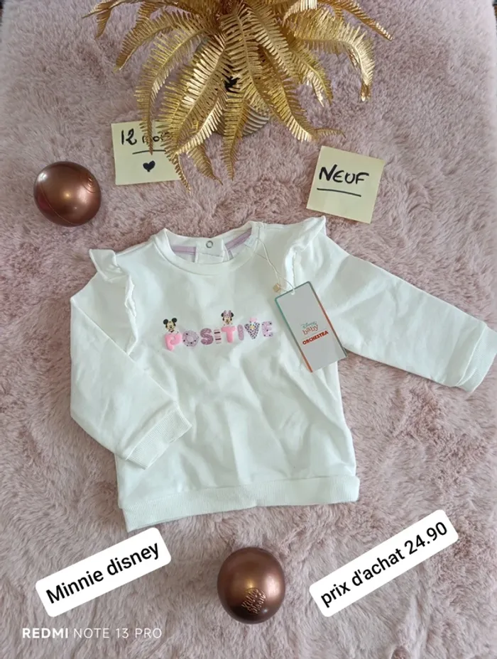 Pull sweat Disney Minnie positive