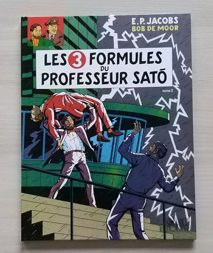 Bande dessinée " les 3 formules du professeur sato "