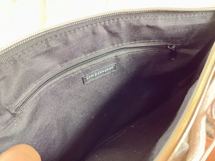 Pochette femme dorée - photo numéro 5