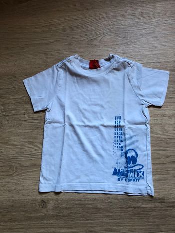 T-shirt blanc esprit 3 ans