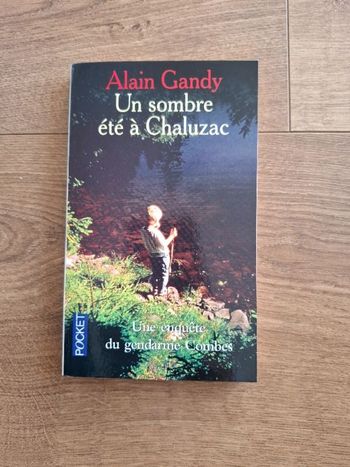 Roman policier Un sombre été à Chaluzac de Alain Gandy en très bon état