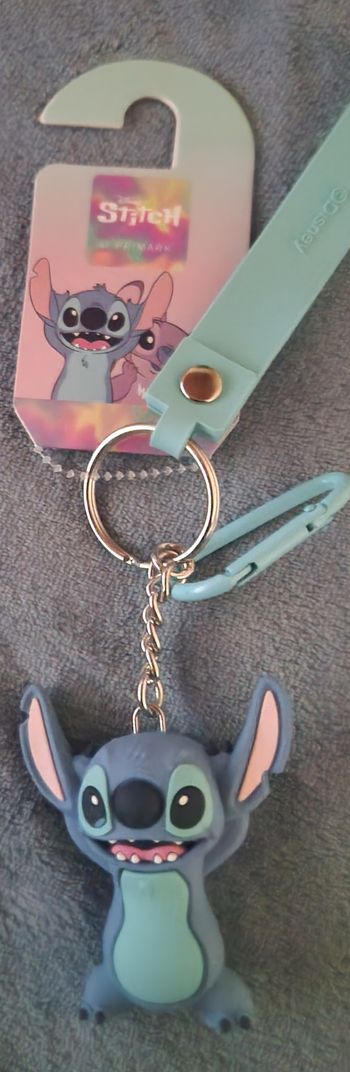 Porte clé Stitch Double mousqueton